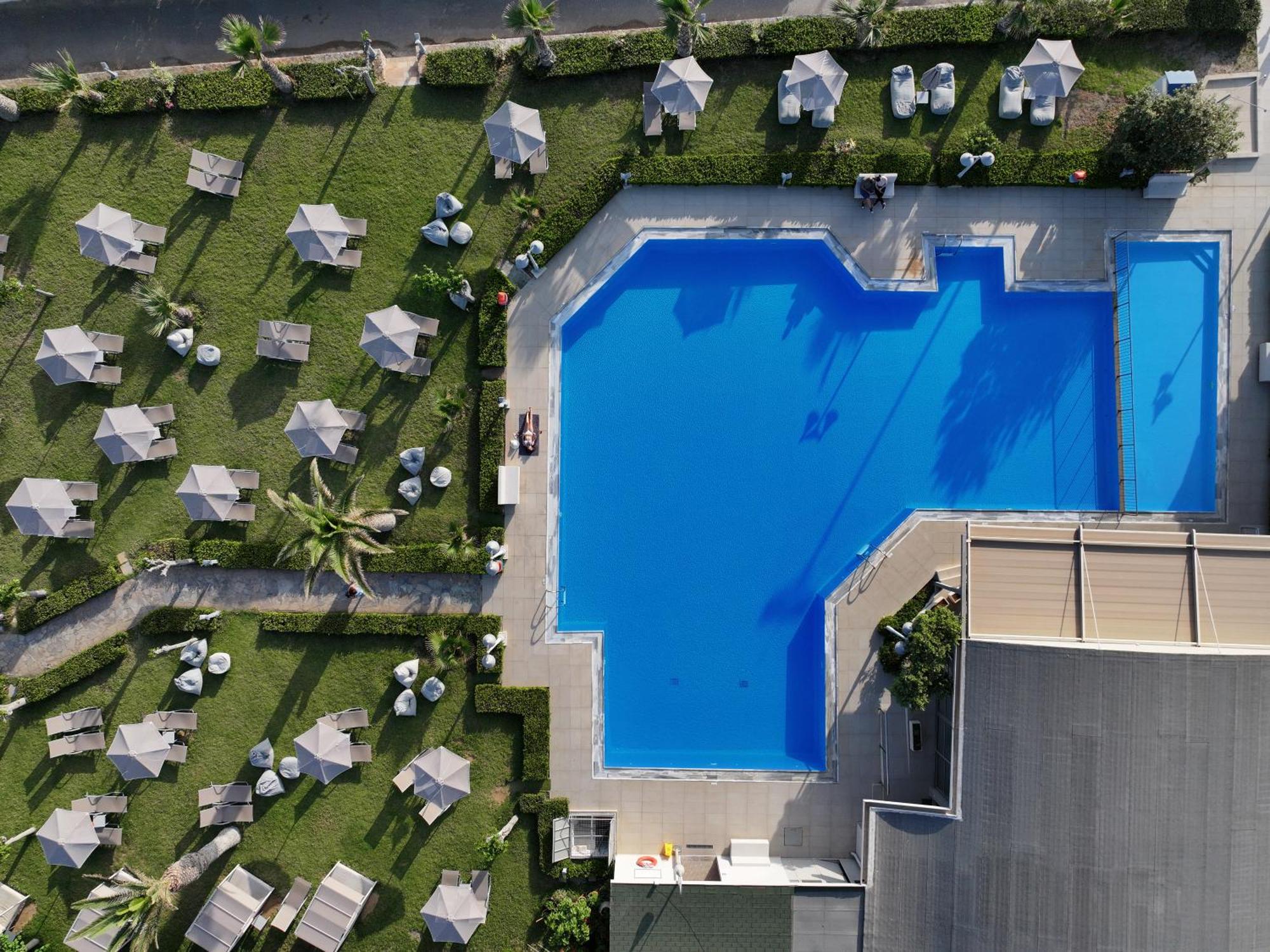 Marinos Beach Hotel Платанес Екстер'єр фото